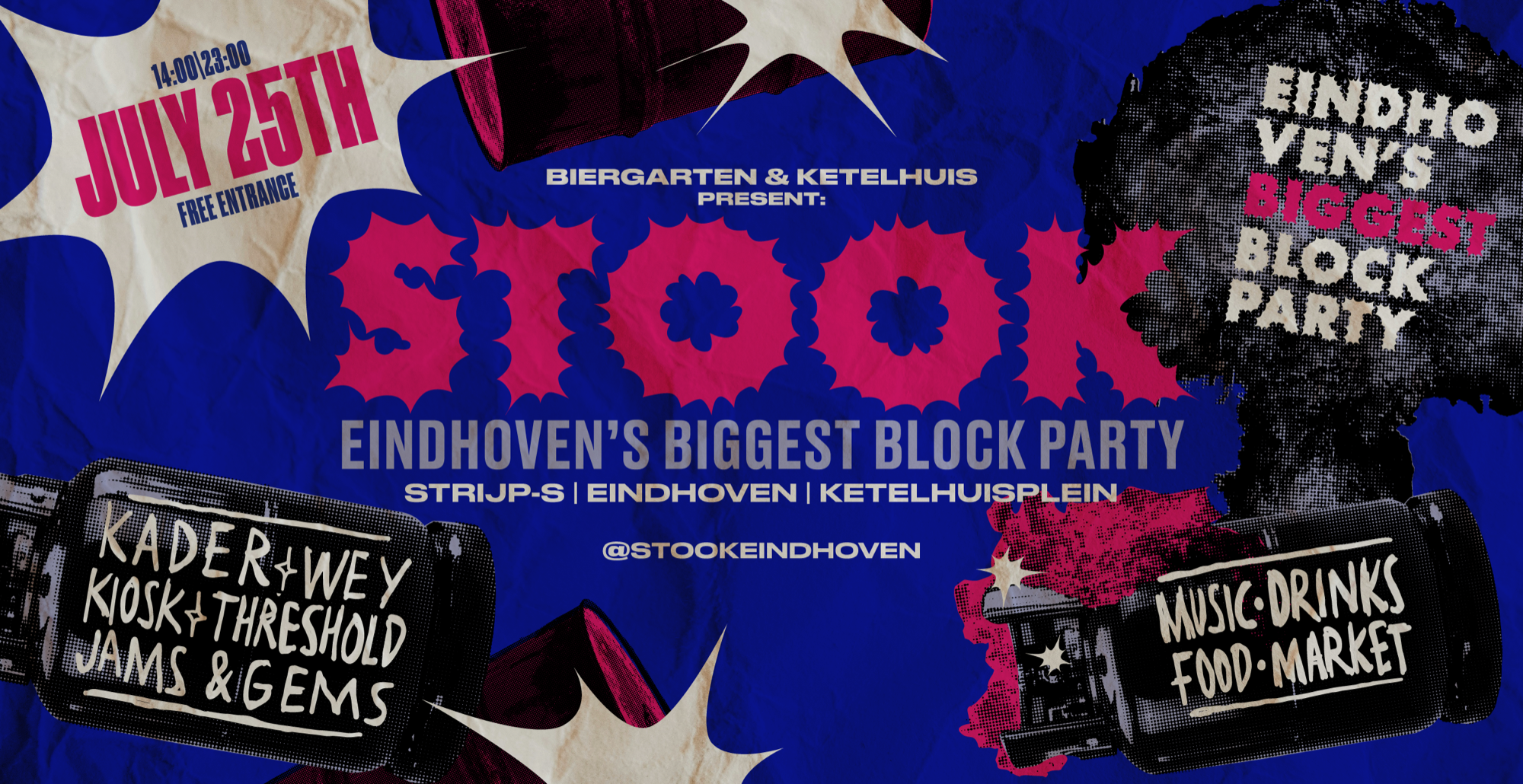 STOOK — Eindhoven's Biggest Block Party · July 25, 2026